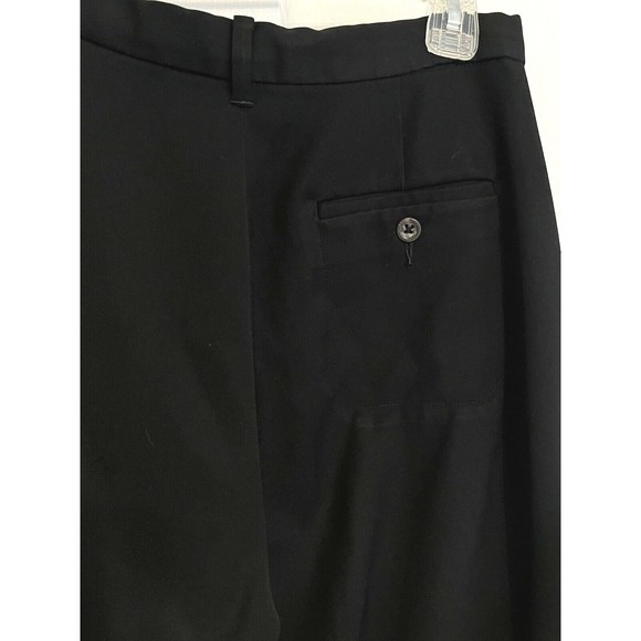 Banana Republic Stretch Women’s Size 8 Black Dress Career Pants With Strap Belt - Picture 6 of 7